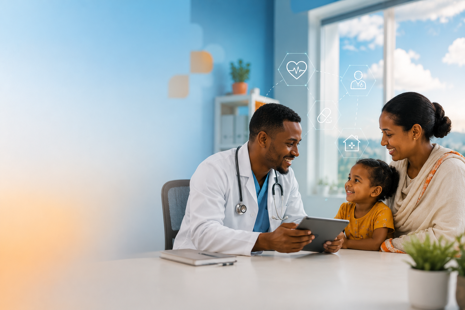 TENAWO Digital Health - Doctor and patient consultation